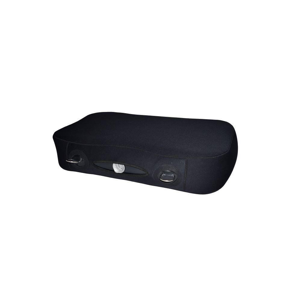 Hauraki Neoprene Fender Covers -  Black neoprene covers for rectangle inflatable boat fenders