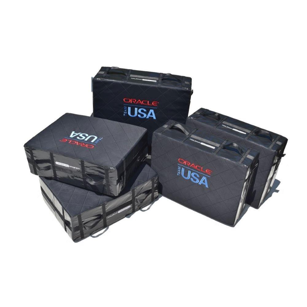 Hauraki Hurricane Fenders - Heavy duty solid foam boat fender - quilted fleece on both sides for Americas Cup Oracle Team USA